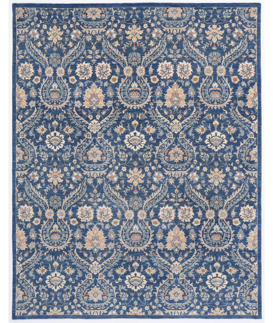 Hand Knotted Artemix Wool Rug  - 7&#39; 9&quot; X 9&#39; 10&quot;