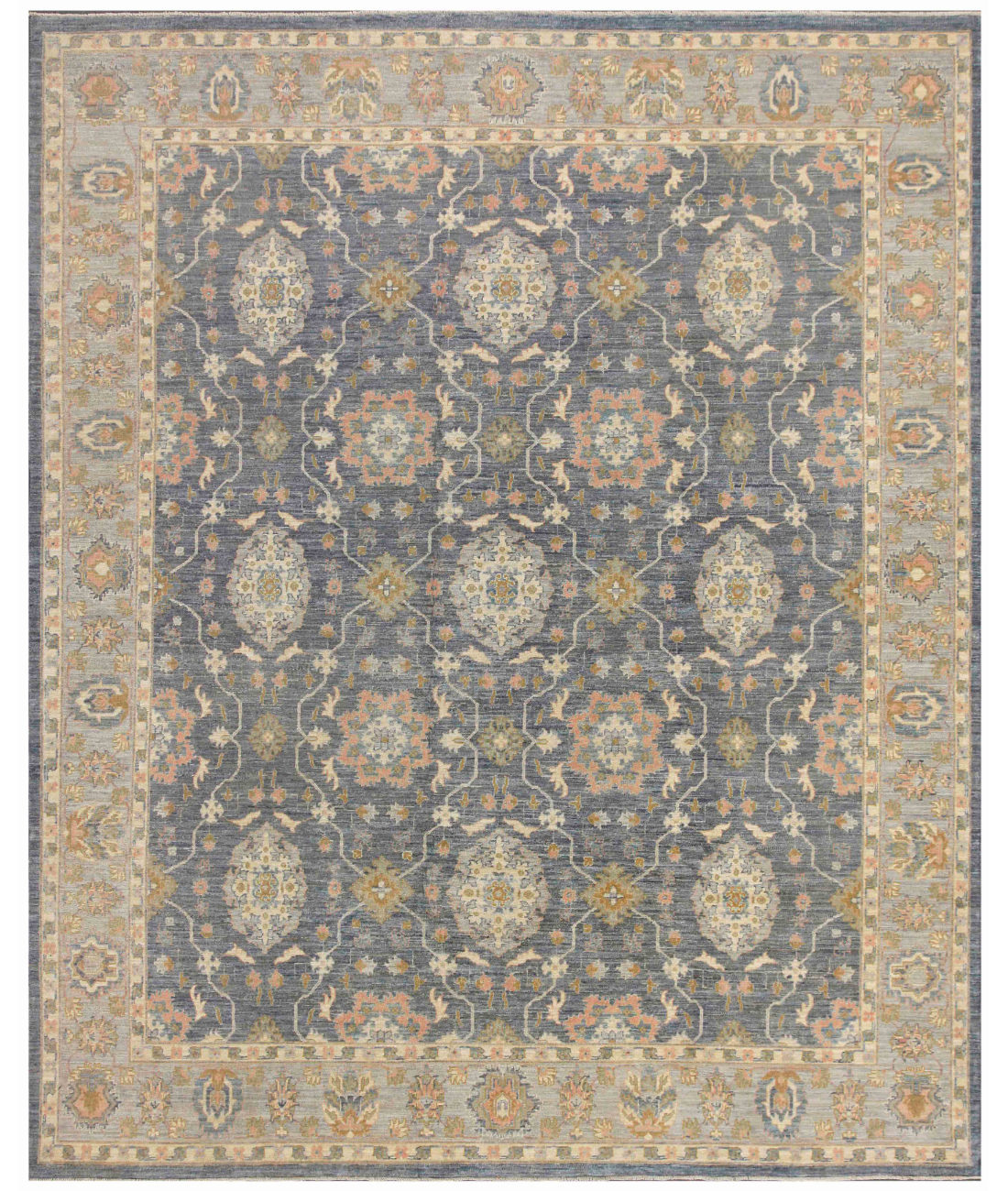 Hand Knotted Artemix Wool Rug  - 7&#39; 11&quot; X 9&#39; 10&quot;