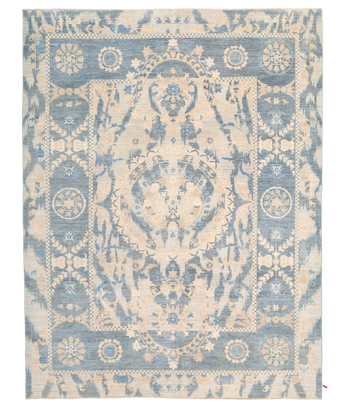 Hand Knotted Artemix Wool Rug  - 9&#39; 1&quot; X 11&#39; 10&quot;