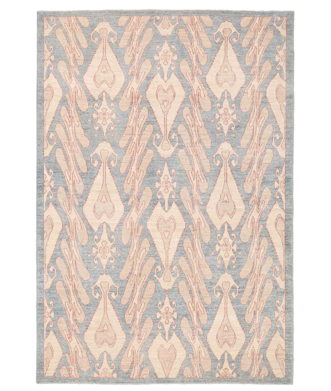 Hand Knotted Artemix Wool Rug  - 6&#39; 2&quot; X 9&#39; 2&quot;