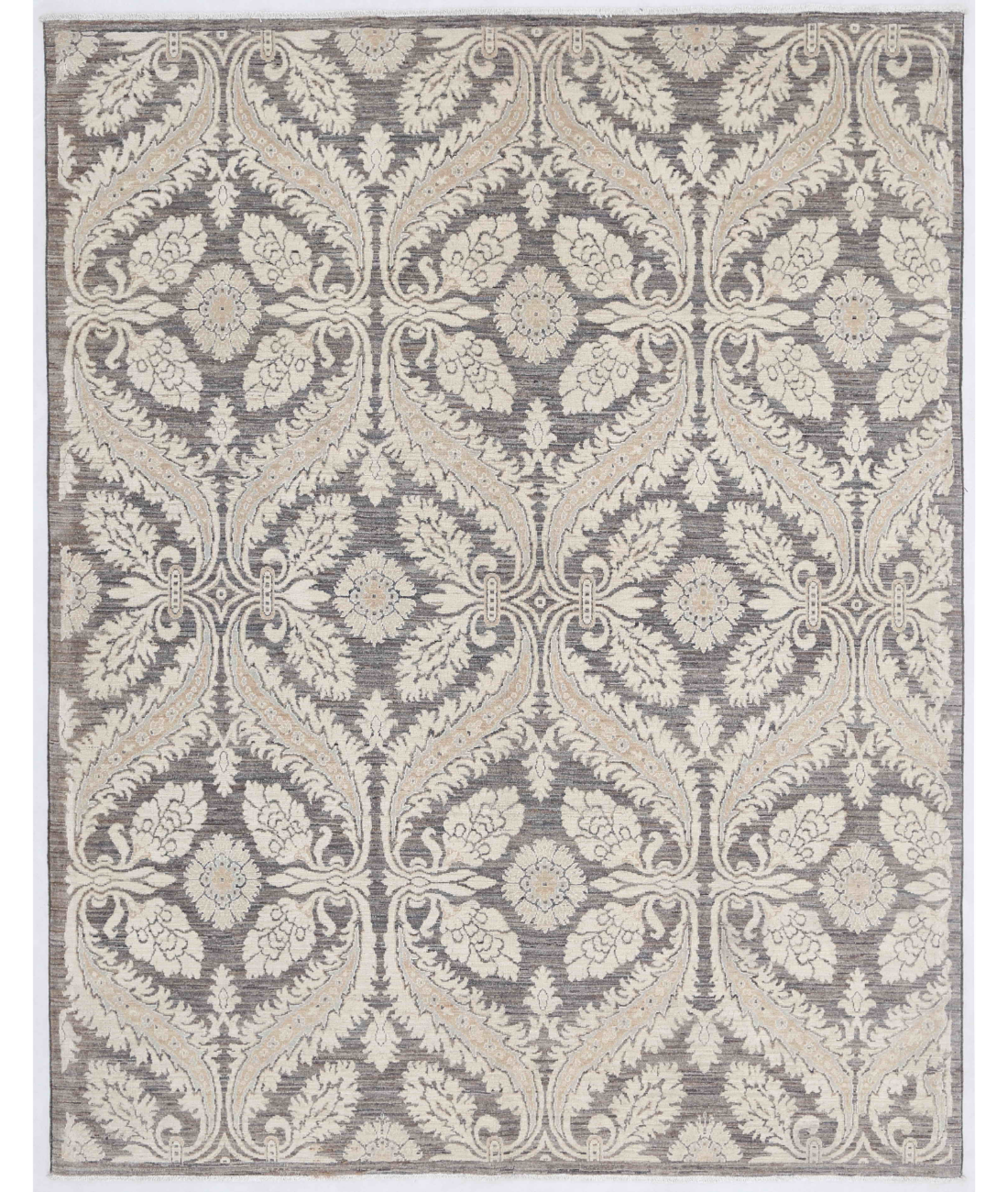 Hand Knotted Artemix Wool Rug  - 6&#39; 6&quot; X 8&#39; 3&quot;