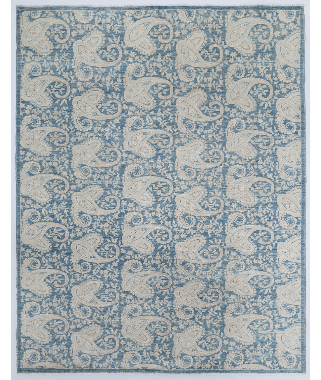 Hand Knotted Artemix Wool Rug  - 6' 0" X 7' 8"