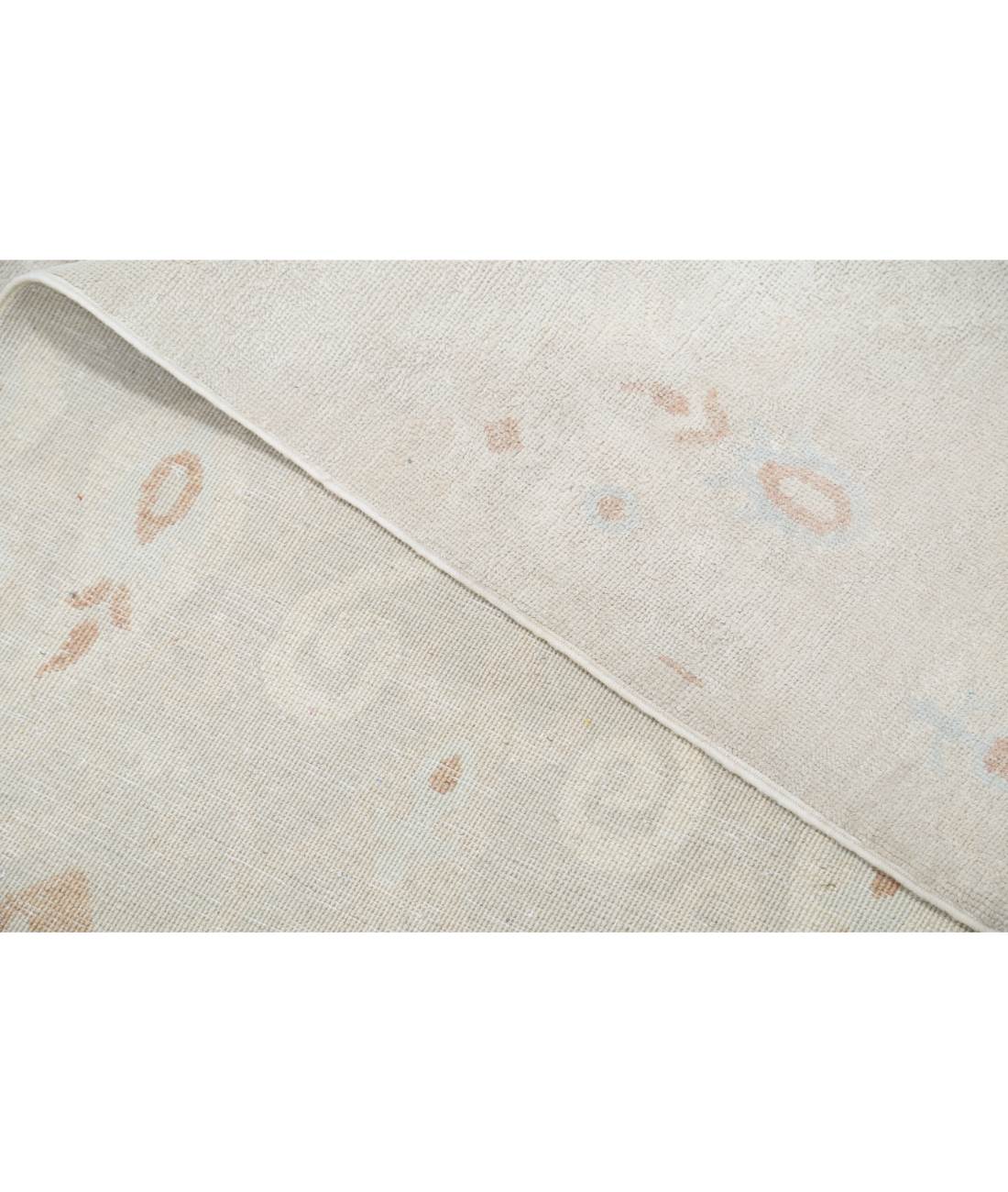 Hand Knotted Artemix Wool Rug 9' 10" X 13' 3" 9' 10" X 13' 3" (300 X 404) / Ivory / Teal