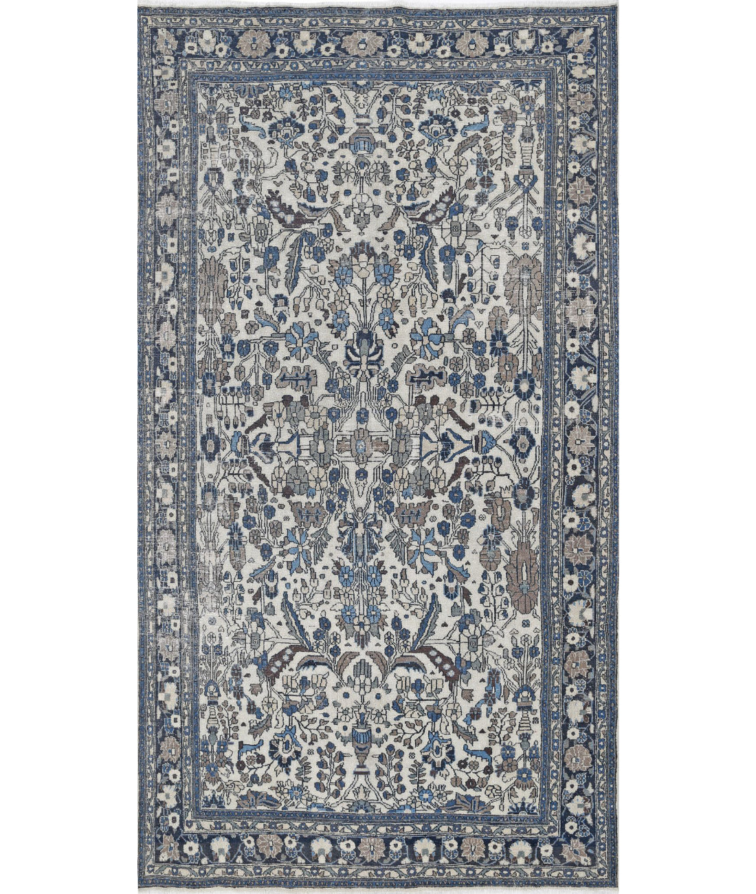 Hand Knotted Vintage Wool Rug - 7&#39;2&#39;&#39; x 13&#39;0&#39;&#39;