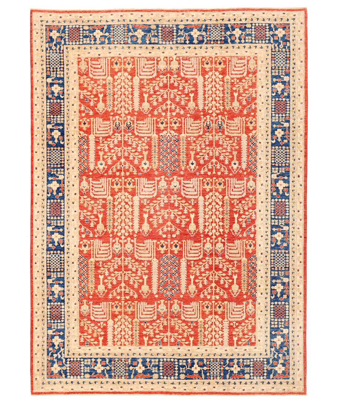 Hand Knotted Bakshaish Wool Rug  - 6&#39; 2&quot; X 8&#39; 10&quot;