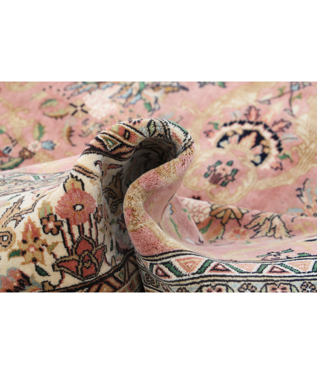 Hand Knotted Persian Bijar Wool Rug - 8'4'' x 11'2'' 8'4'' x 11'2'' (250 X 335) / Rust / Ivory