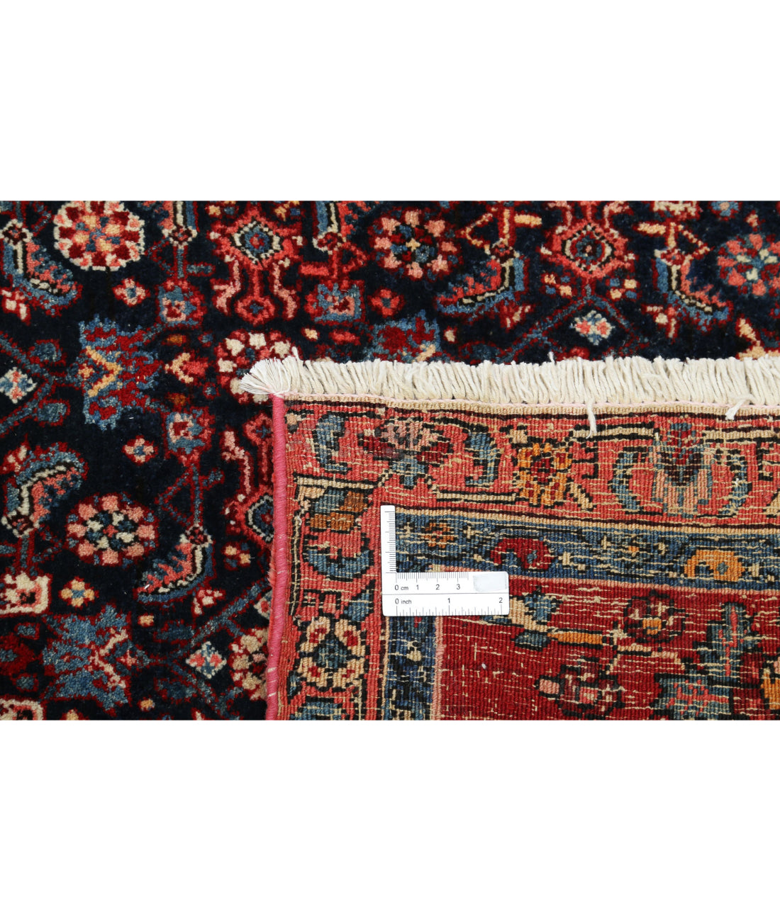 Hand Knotted Antique Oriental Bijar Wool Rug - 10'0'' x 12'4''