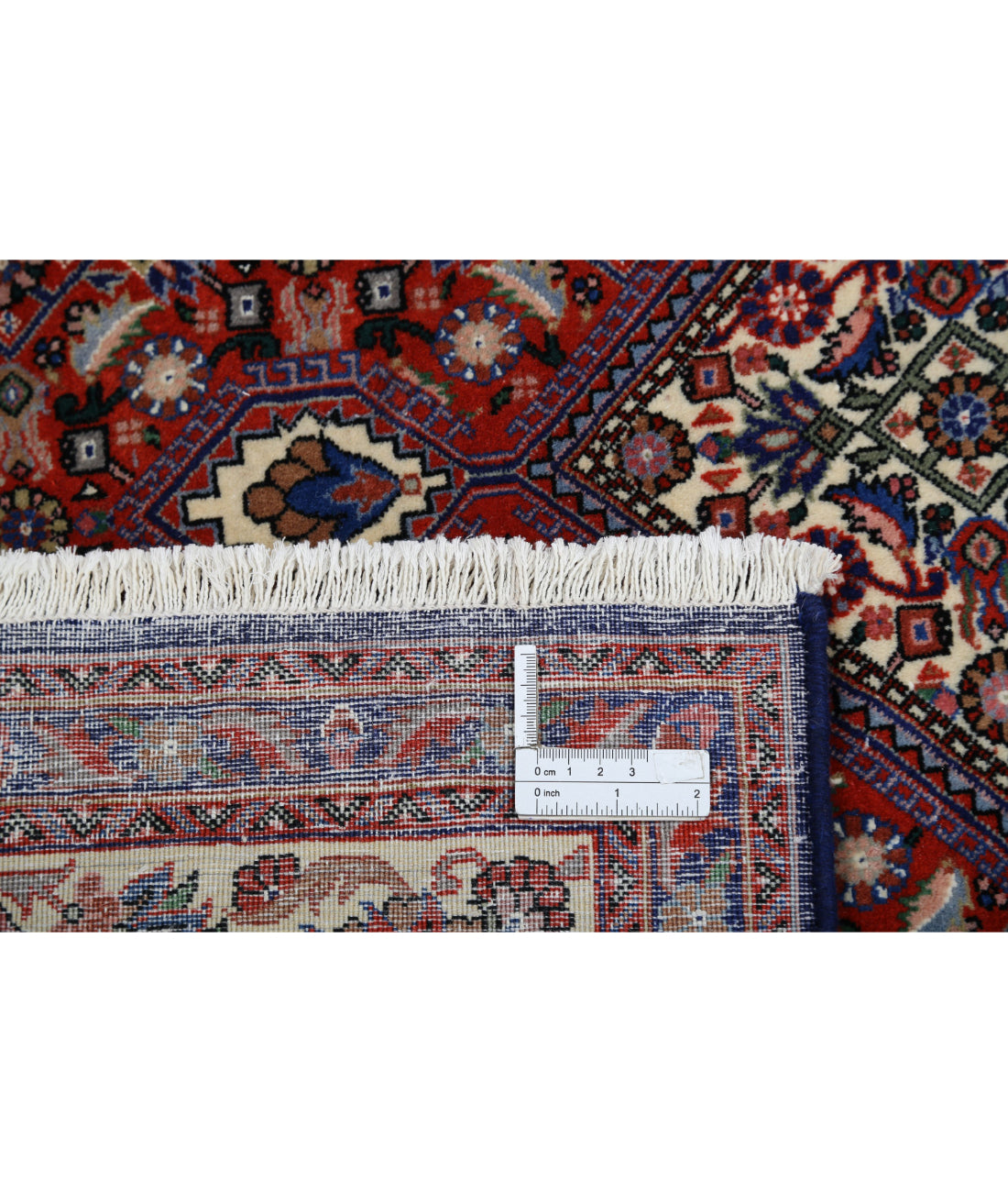 Hand Knotted Oriental Bijar Wool & Silk Rug - 6'7'' x 9'9''