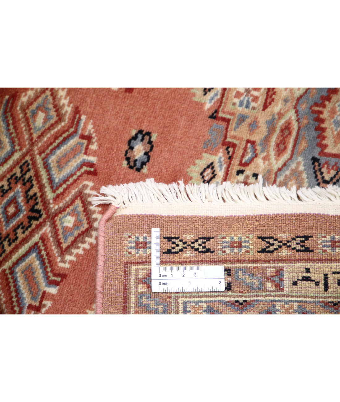 Hand Knotted Tribal Jaldar Fine Wool Rug - 4'2'' x 6'1''