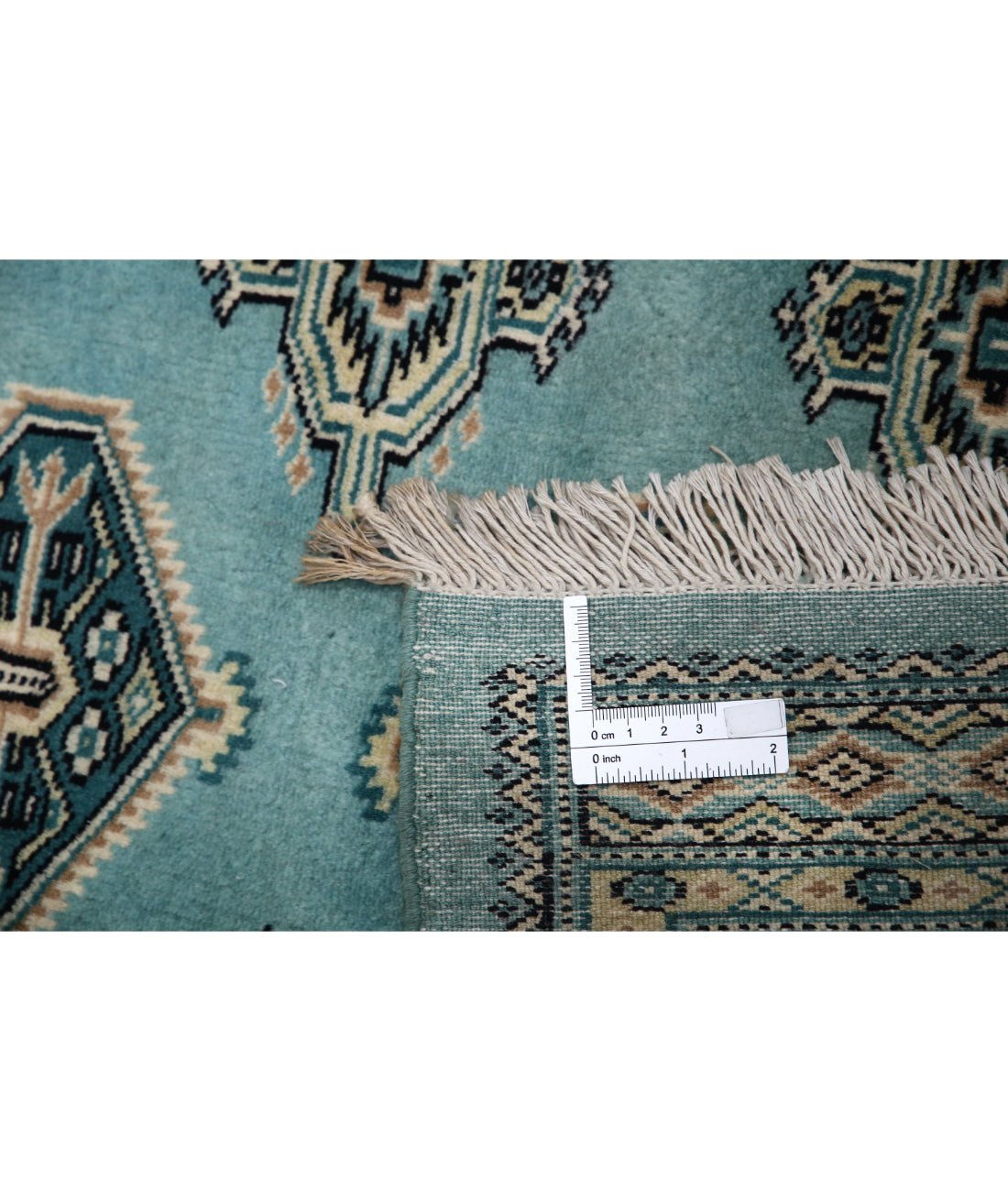 Hand Knotted Tribal Jaldar Fine Wool Rug - 4'8'' x 6'4''