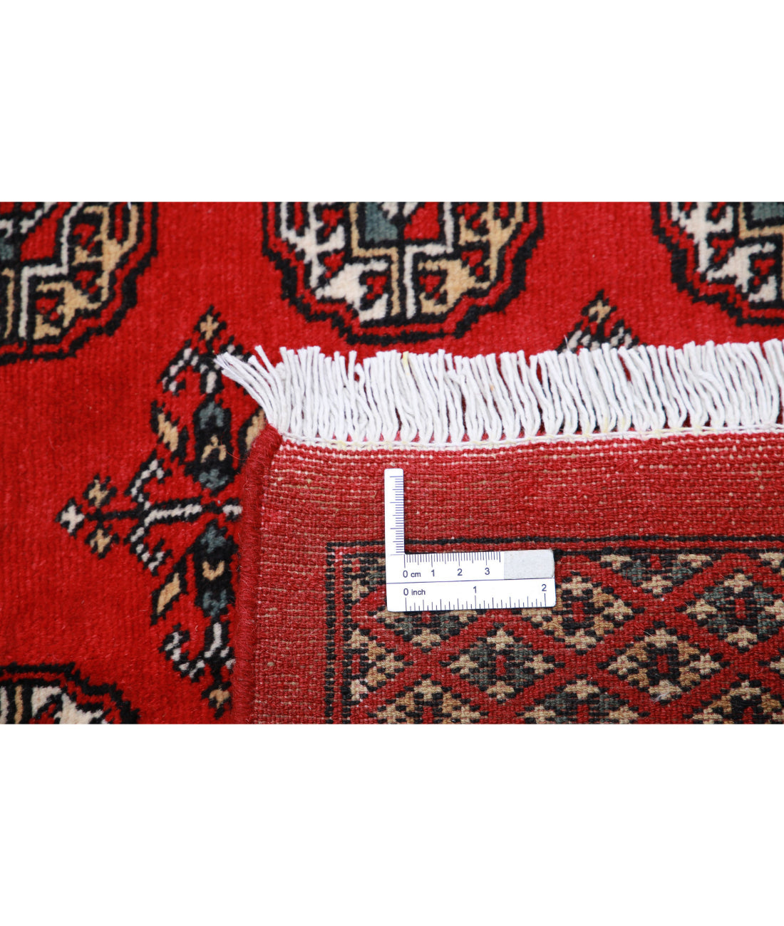 Hand Knotted Tribal Bokhara Wool Rug - 8'1'' x 10'1''