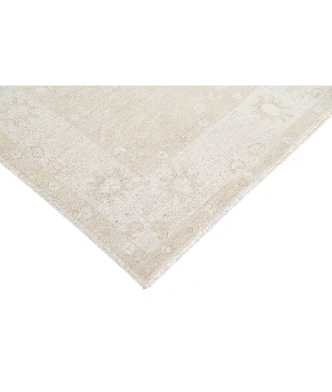 Hand Knotted Fine Serenity Wool Rug - 8'0'' x 9'10'' 8' 0" X 9' 10" (244 X 300) / Beige / Ivory