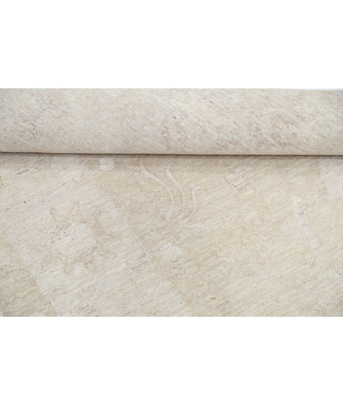 Hand Knotted Fine Serenity Wool Rug - 8'0'' x 9'10'' 8' 0" X 9' 10" (244 X 300) / Beige / Ivory