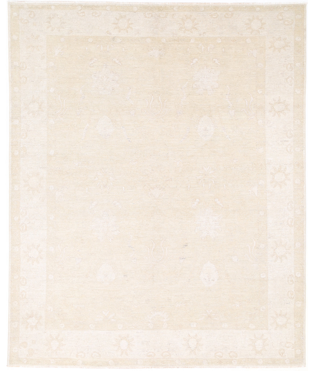 Hand Knotted Fine Serenity Wool Rug - 8'0'' x 9'10''