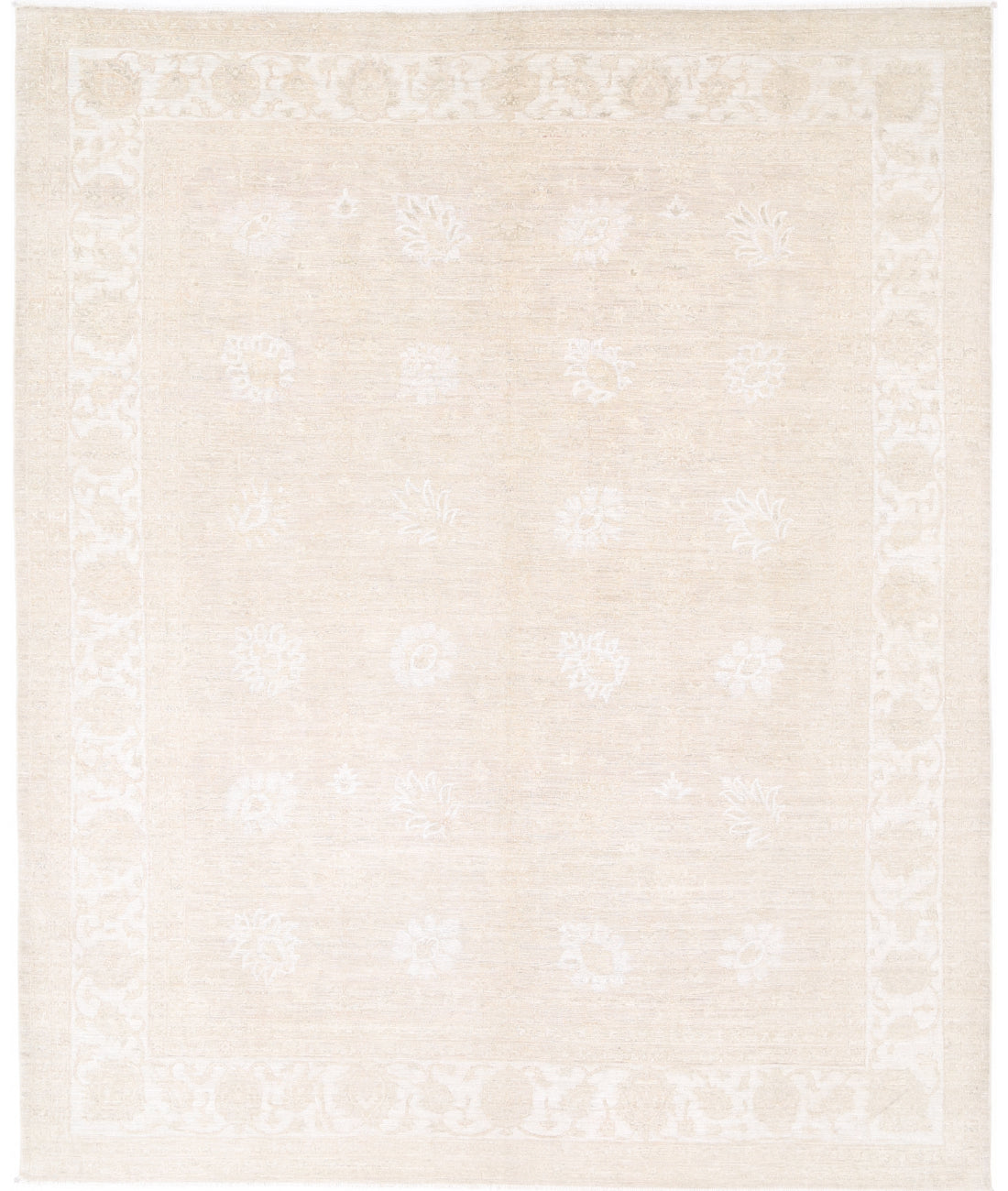 Hand Knotted Fine Serenity Wool Rug - 8'2'' x 9'10''