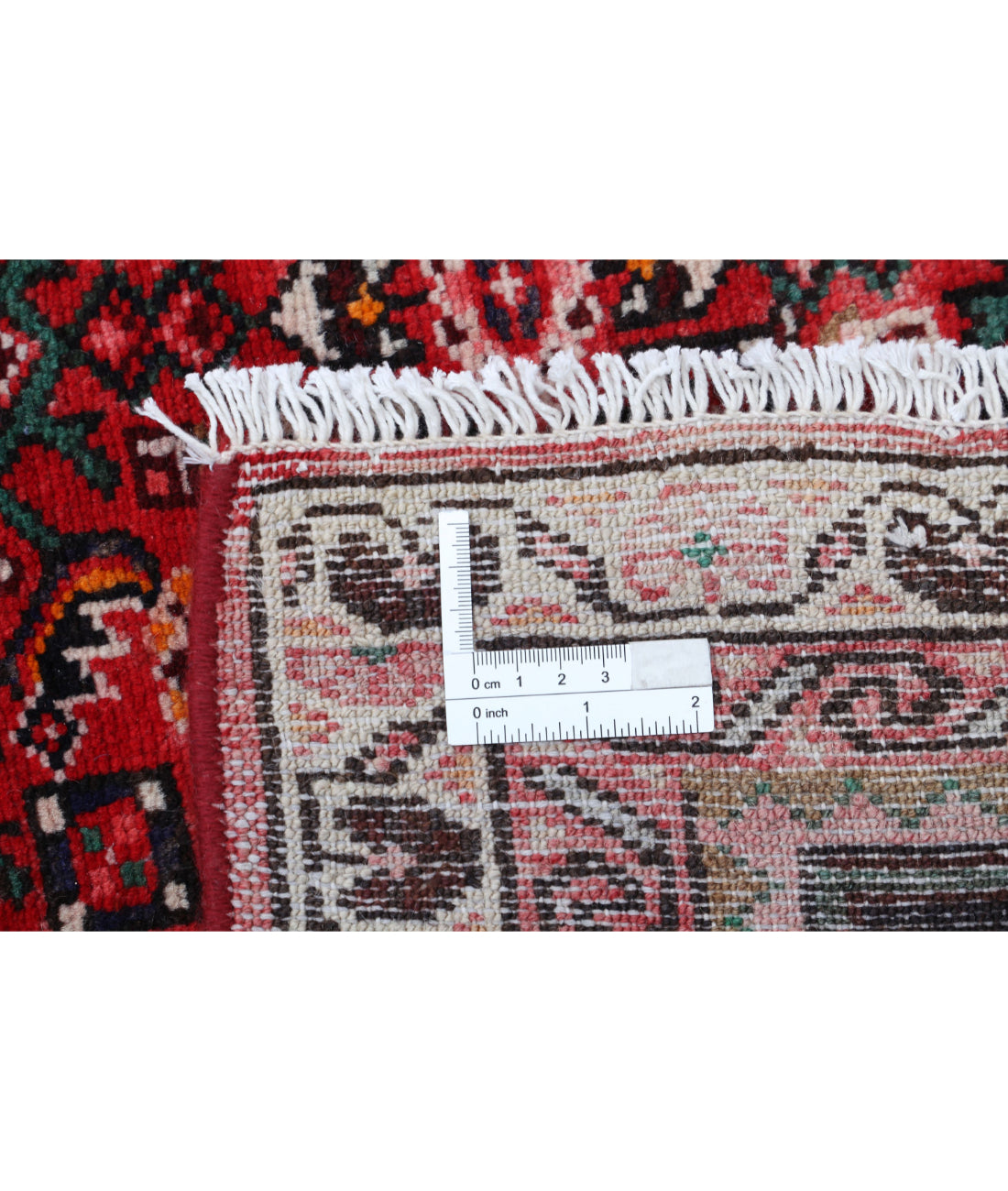 Hand Knotted Oriental Hamadan Wool Rug - 11'1'' x 14'10''