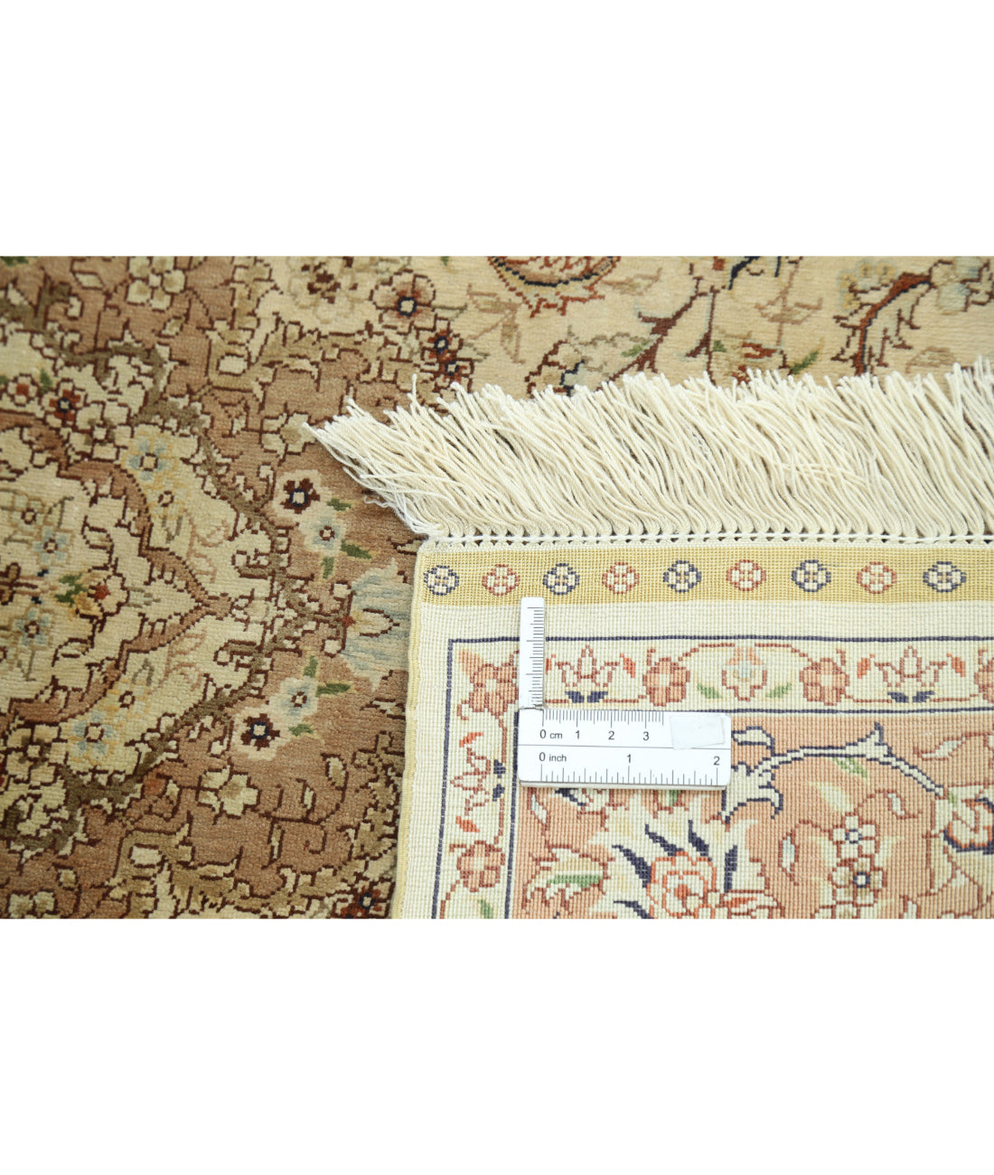 Hand Knotted Masterpiece Hereke Fine Silk Rug - 2'7'' x 4'0''