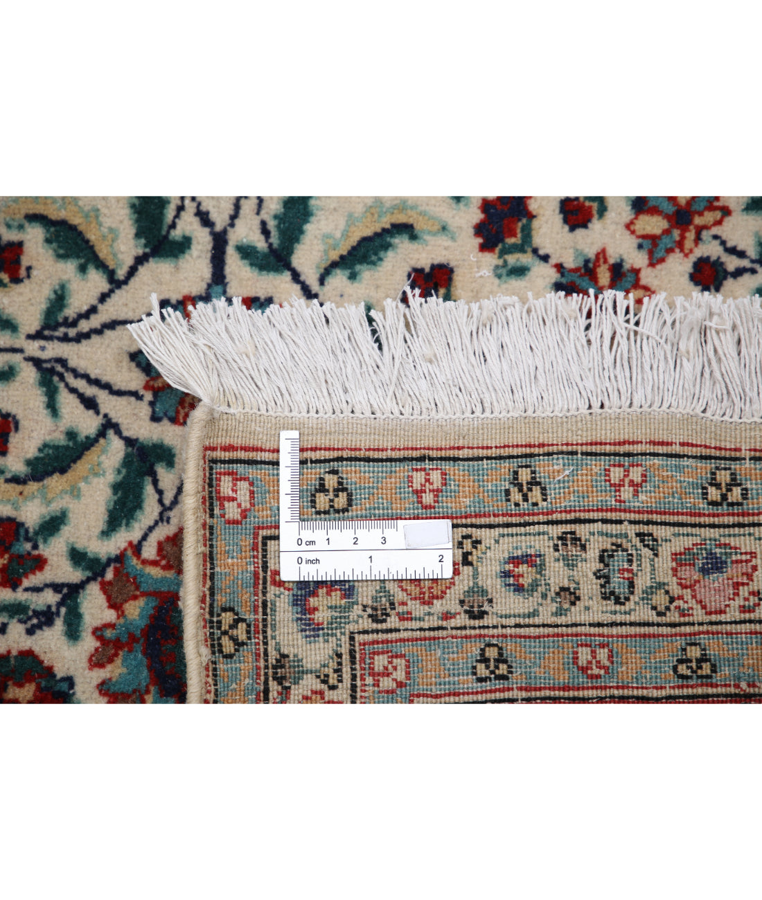 Hand Knotted Hereke Wool Rug - 7'1'' x 9'9''