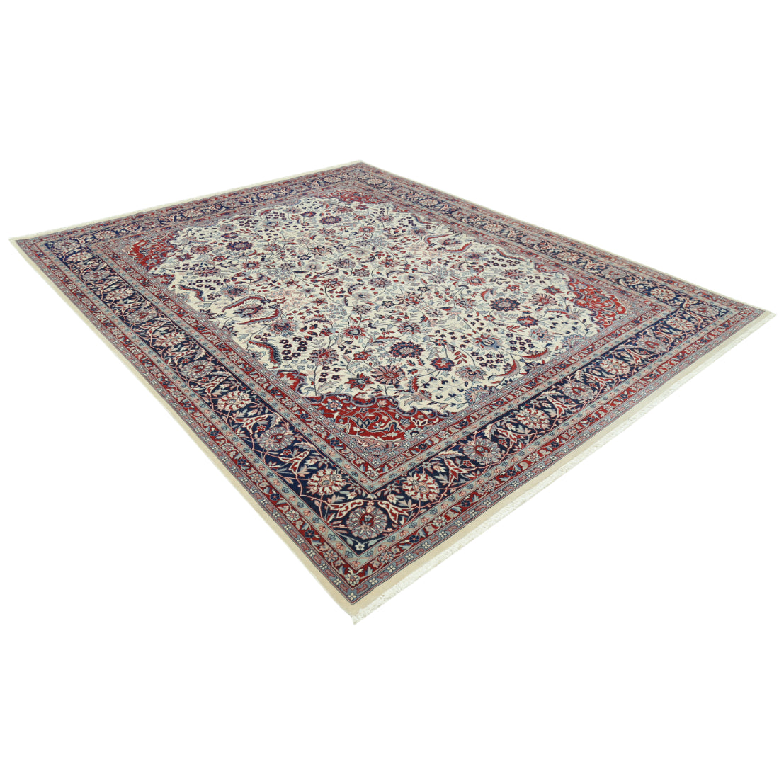 Hand Knotted Heritage Fine Oriental Wool Rug - 8'1'' x 9'11''