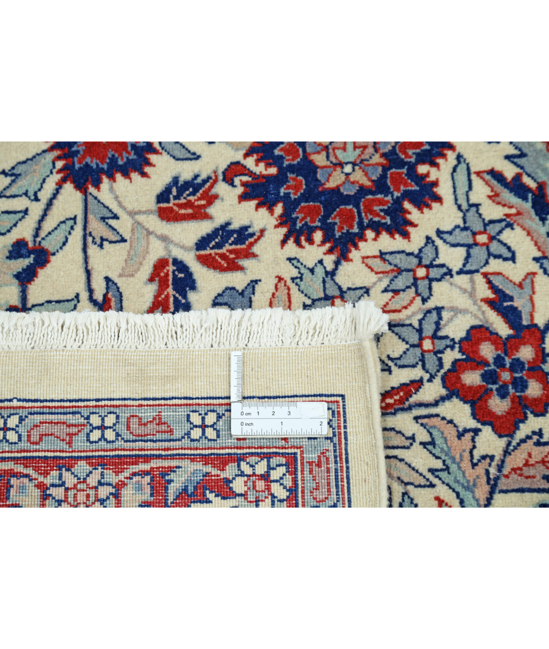 Alfombra Fina Oriental de Lana Anudada a Mano - 8'1'' x 9'11''