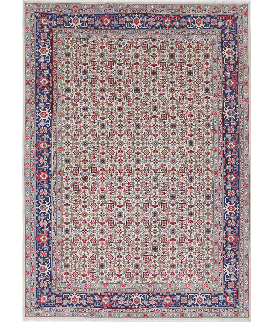 Hand Knotted Heritage Fine Oriental Wool Rug - 8'1'' x 11'5''