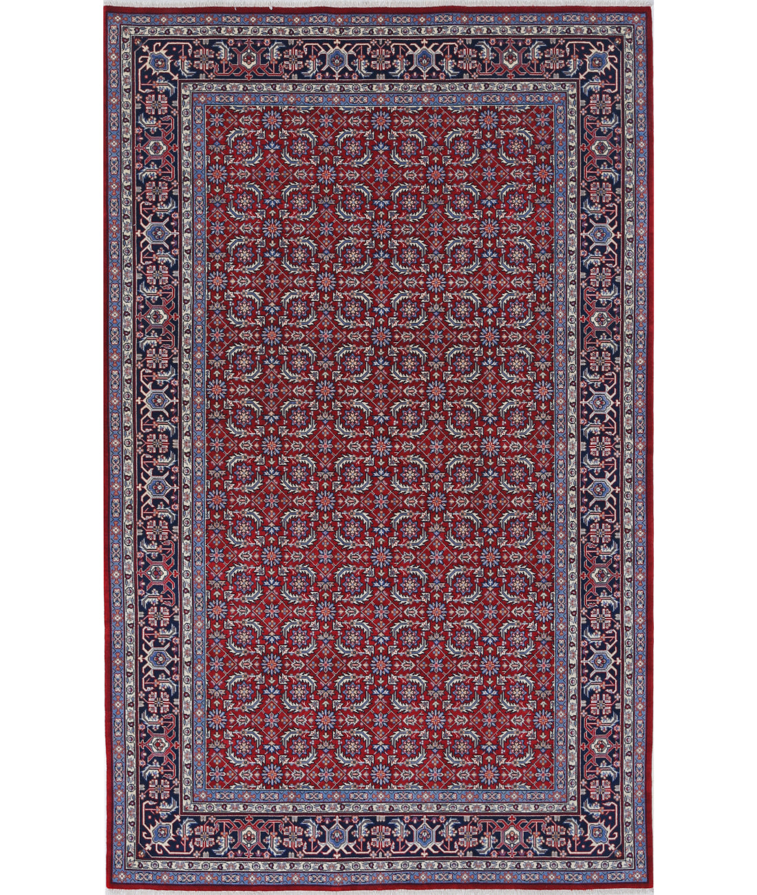 Hand Knotted Heritage Fine Oriental Wool Rug - 4'11'' x 7'11''
