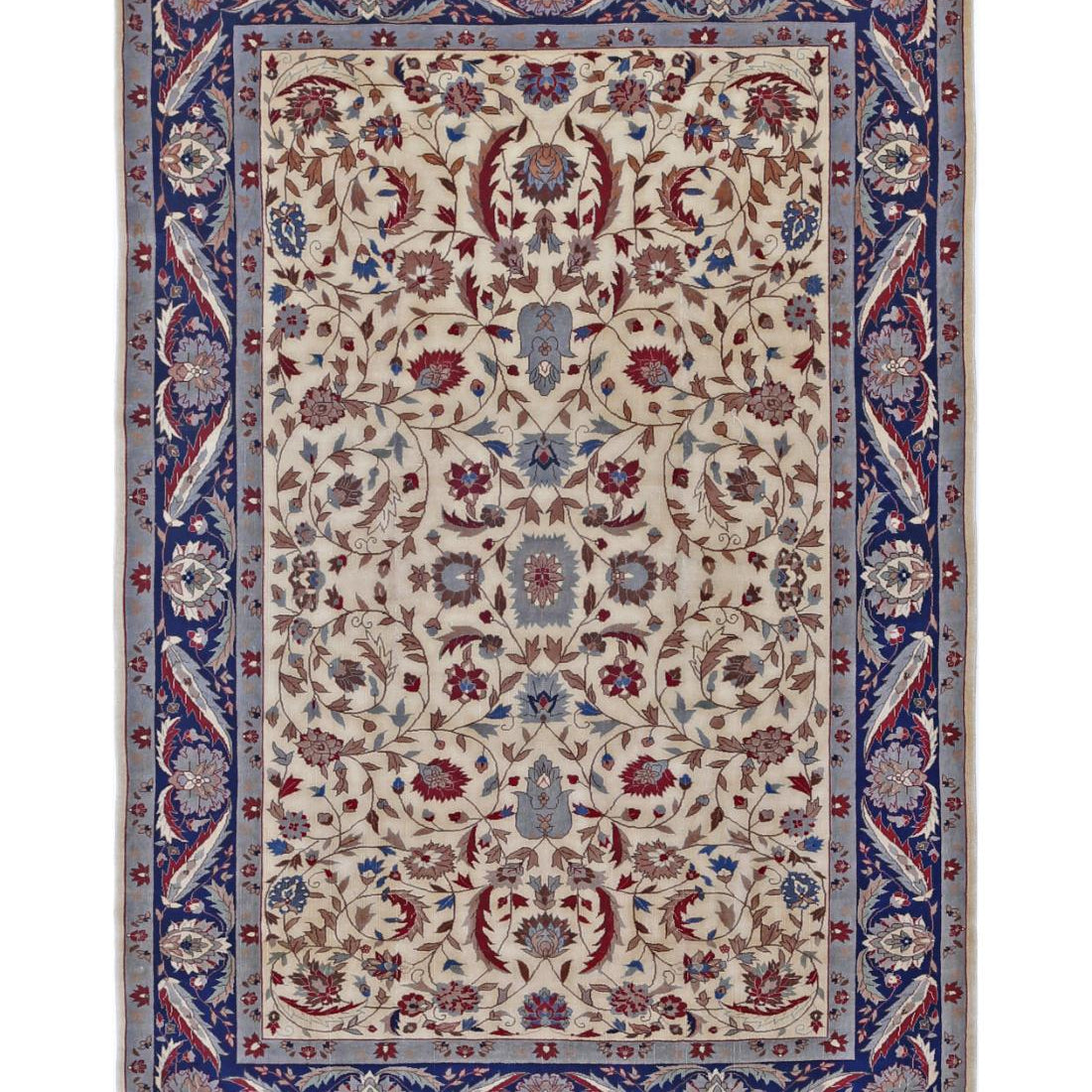 Hand Knotted Heritage Fine Oriental Wool Rug - 5'0'' x 7'5''