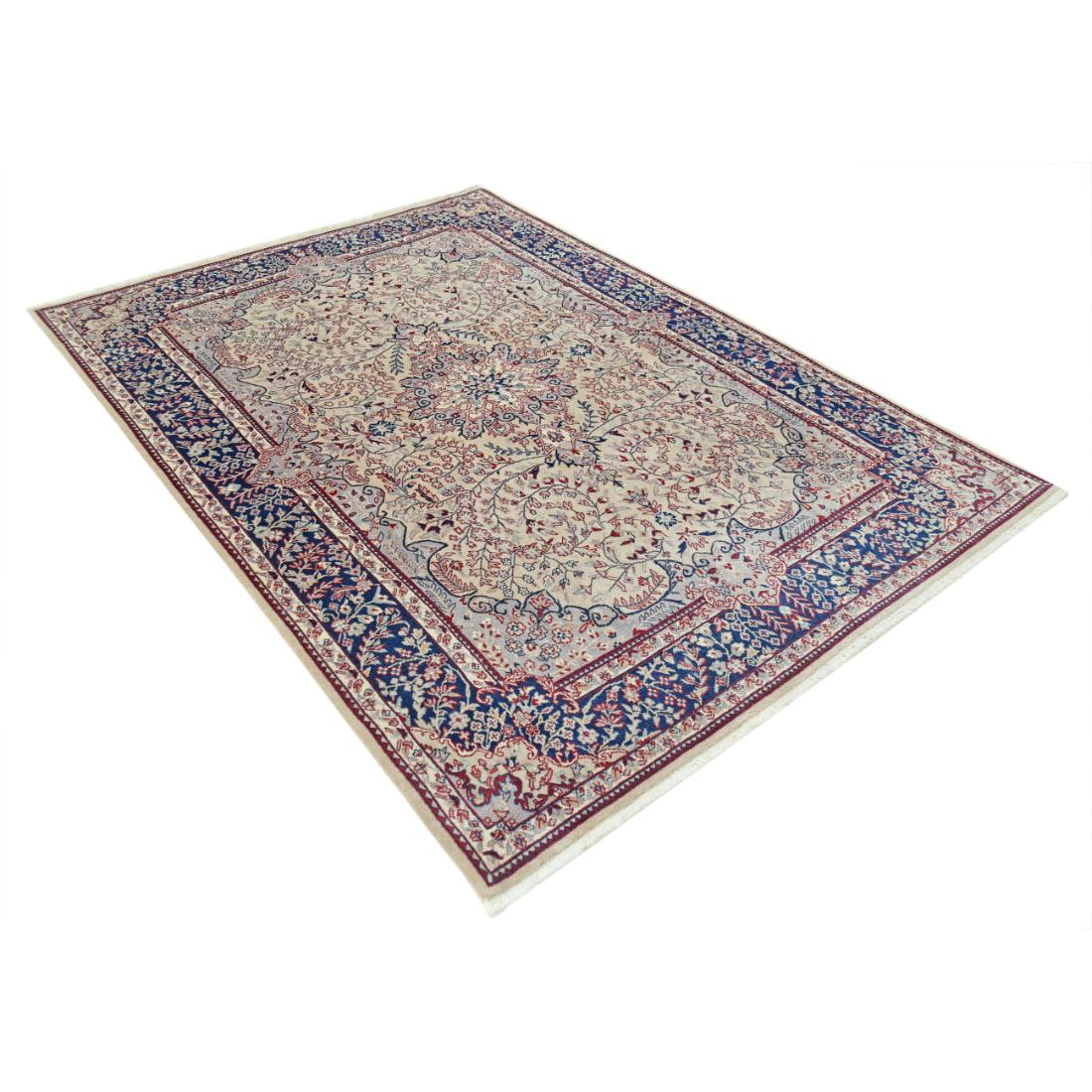 Hand Knotted Heritage Fine Oriental Wool Rug - 5'7'' x 7'8''
