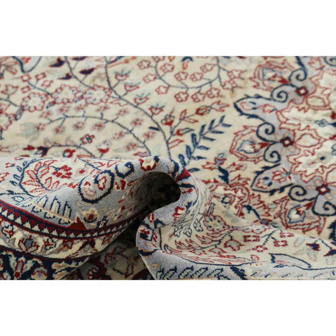 Hand Knotted Heritage Fine Oriental Wool Rug - 5'7'' x 7'8''