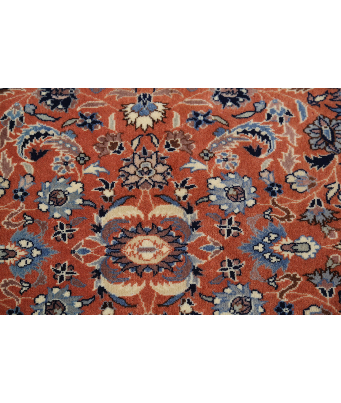 Hand Knotted Heritage Fine Persian Style Wool Rug - 2'9'' x 13'3'' 2' 9" X 13' 3" (84 X 404) / Rust / Blue