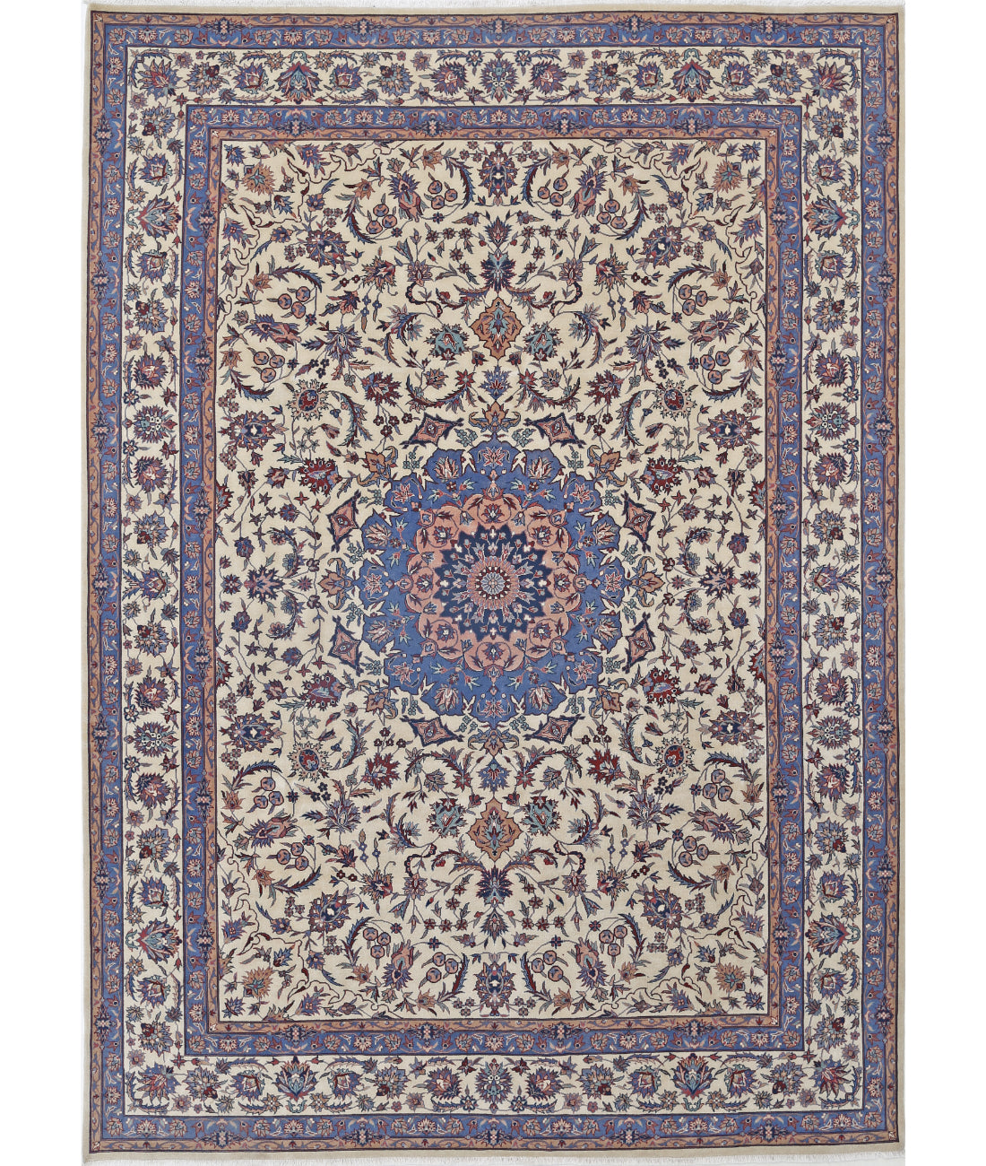 Alfombra de lana oriental fina anudada a mano Heritage - 8'1'' x 11'4''