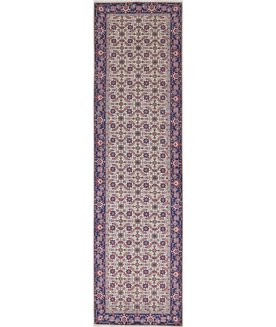 Hand Knotted Heritage Fine Oriental Wool Rug - 2'6'' x 9'11''