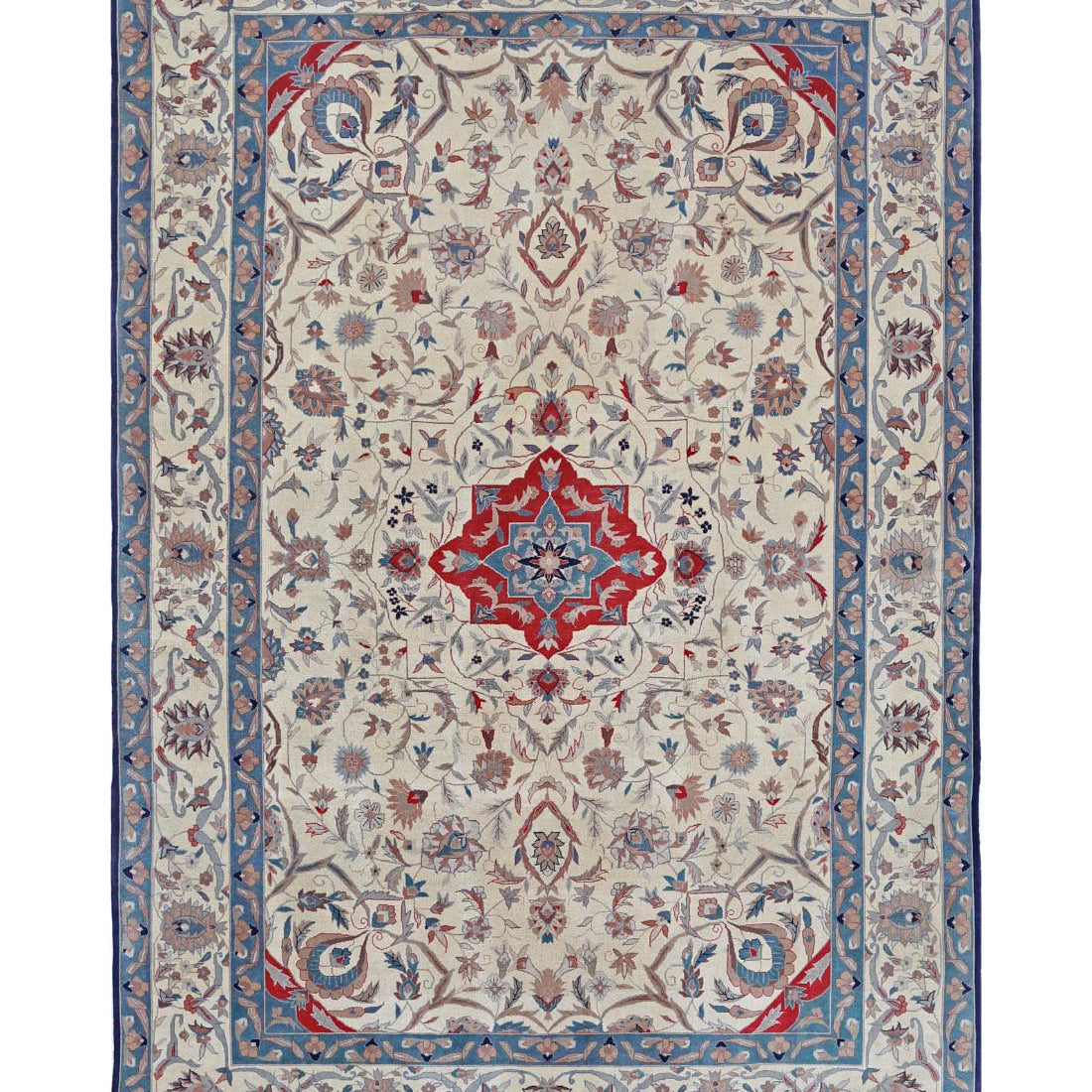 Hand Knotted Heritage Fine Oriental Wool Rug - 6'1'' x 9'0''