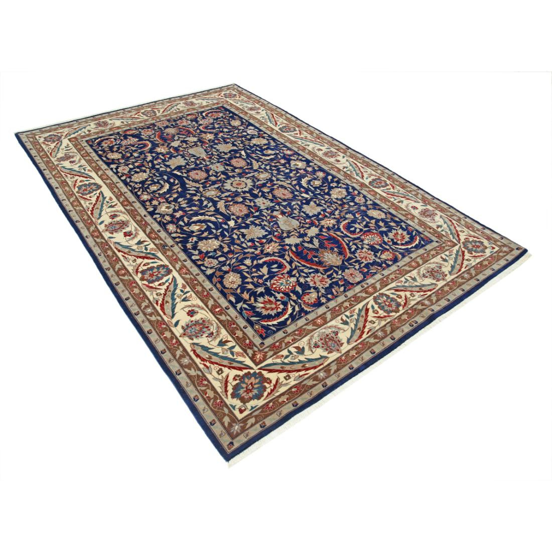 Hand Knotted Heritage Fine Oriental Wool Rug - 6'0'' x 8'11''