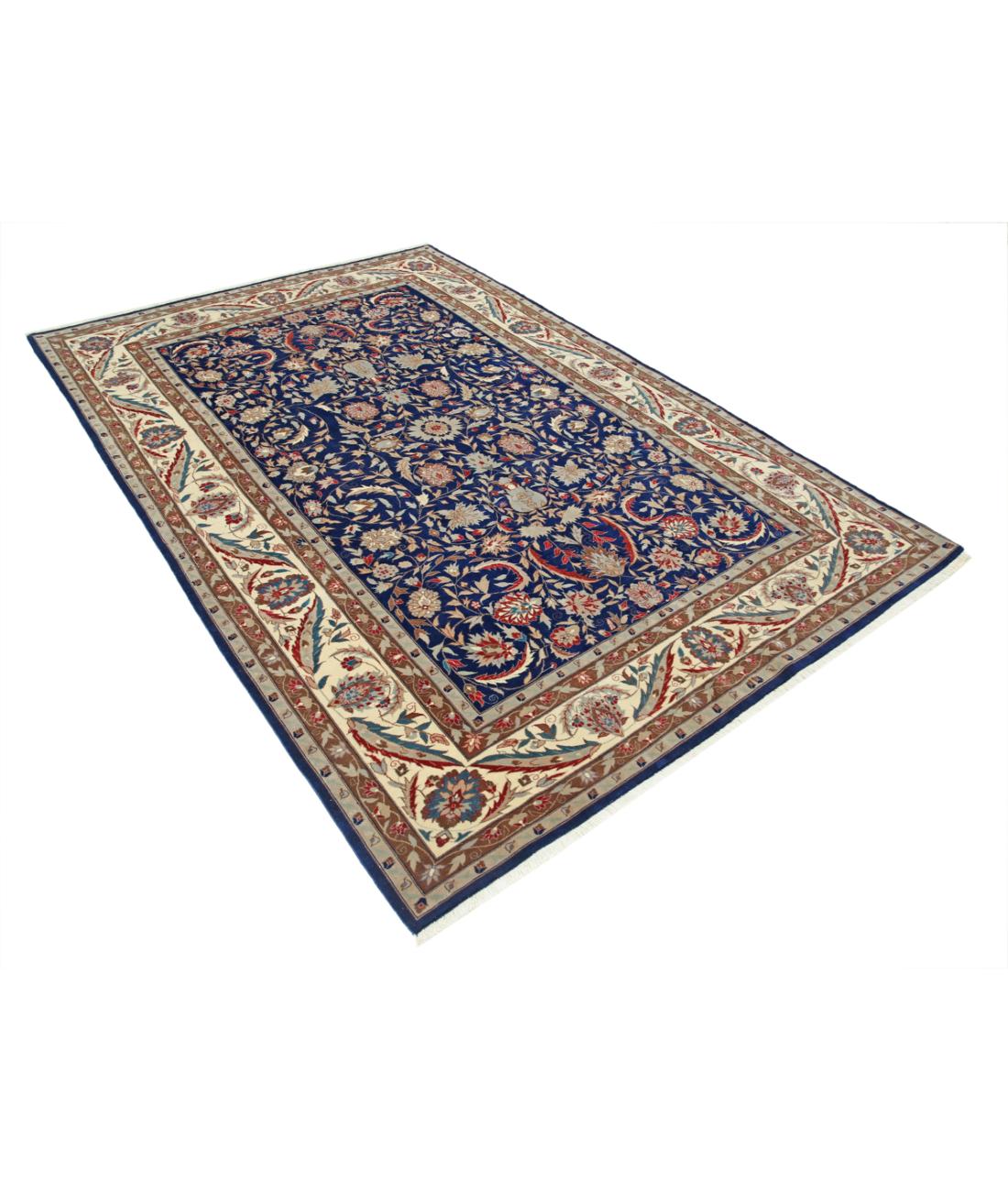 Hand Knotted Heritage Fine Oriental Wool Rug - 6'0'' x 8'11''