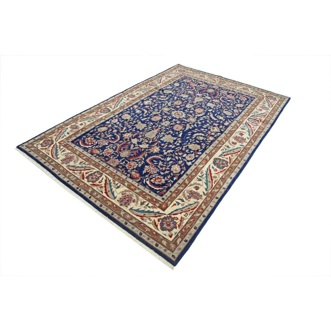 Hand Knotted Heritage Fine Oriental Wool Rug - 6'0'' x 8'11''