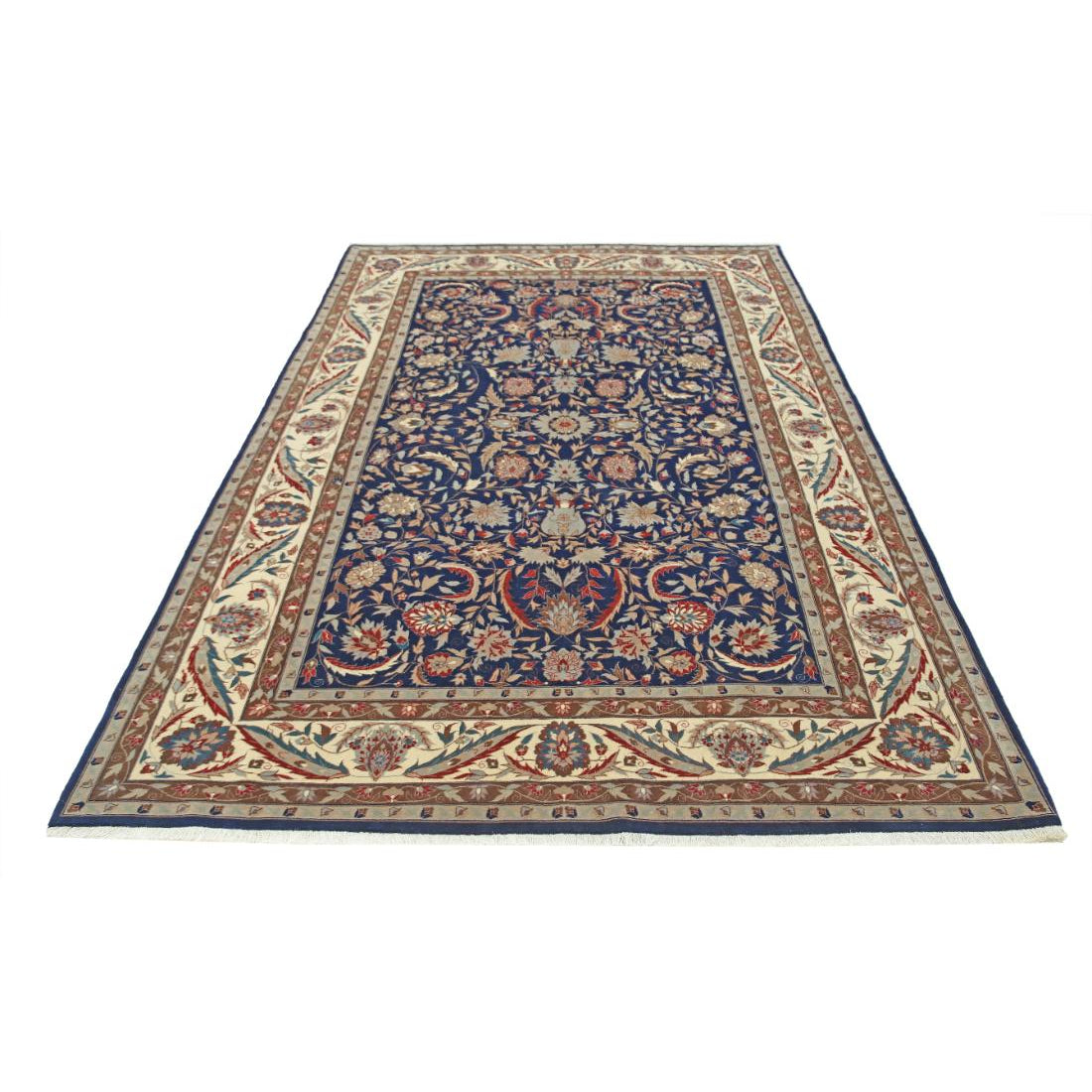 Hand Knotted Heritage Fine Oriental Wool Rug - 6'0'' x 8'11''