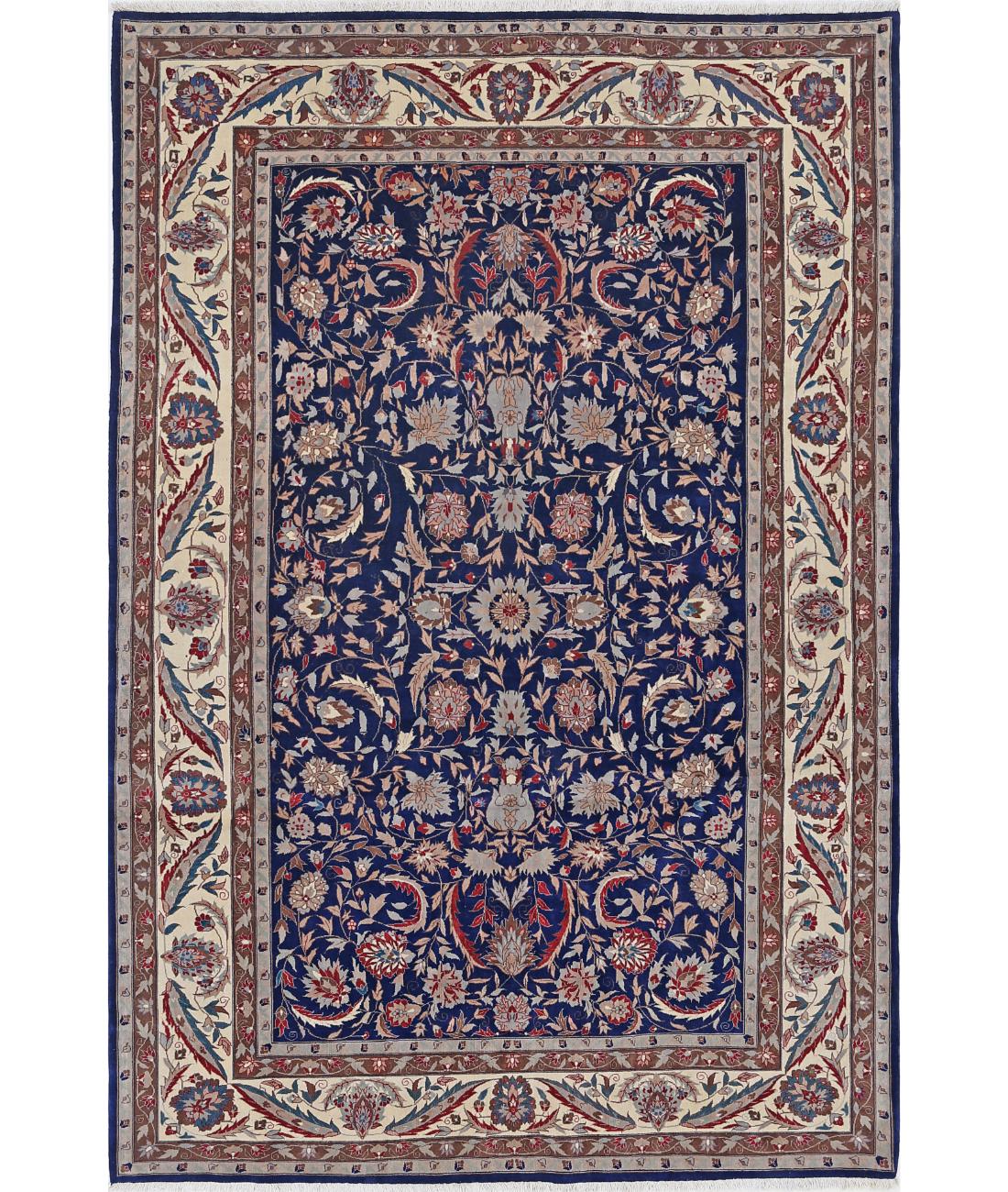 Hand Knotted Heritage Fine Oriental Wool Rug - 6'0'' x 8'11''