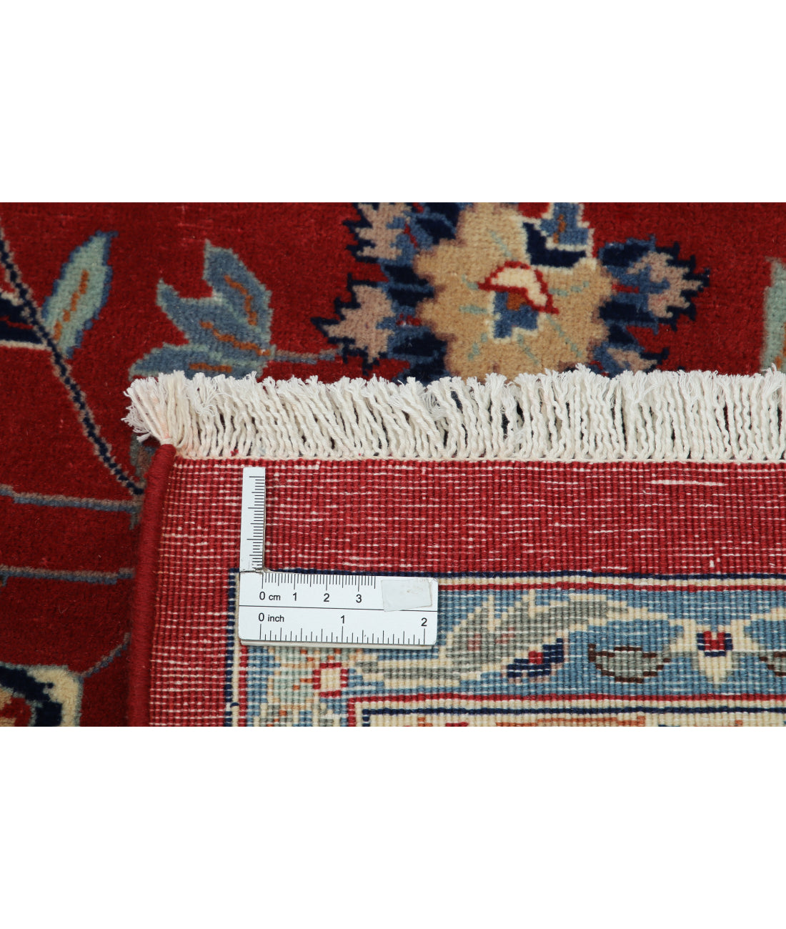 Hand Knotted Heritage Fine Persian Style Wool Rug - 8'2'' x 11'4'' 8' 2" X 11' 4" (249 X 345) / Red / Blue