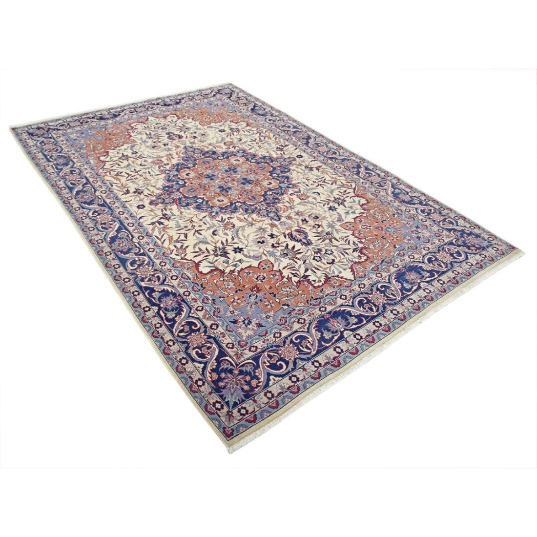 Hand Knotted Heritage Fine Oriental Wool Rug - 6'0'' x 8'11''