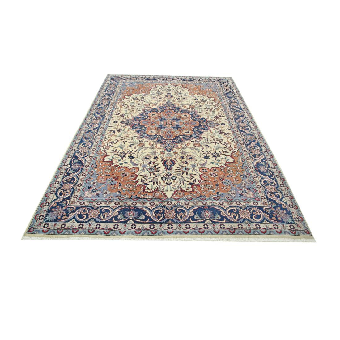 Hand Knotted Heritage Fine Oriental Wool Rug - 6'0'' x 8'11''