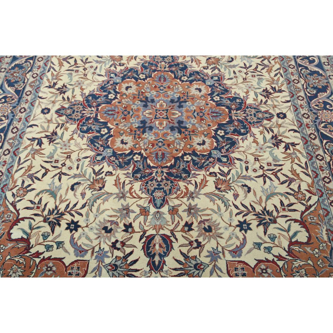 Hand Knotted Heritage Fine Oriental Wool Rug - 6'0'' x 8'11''