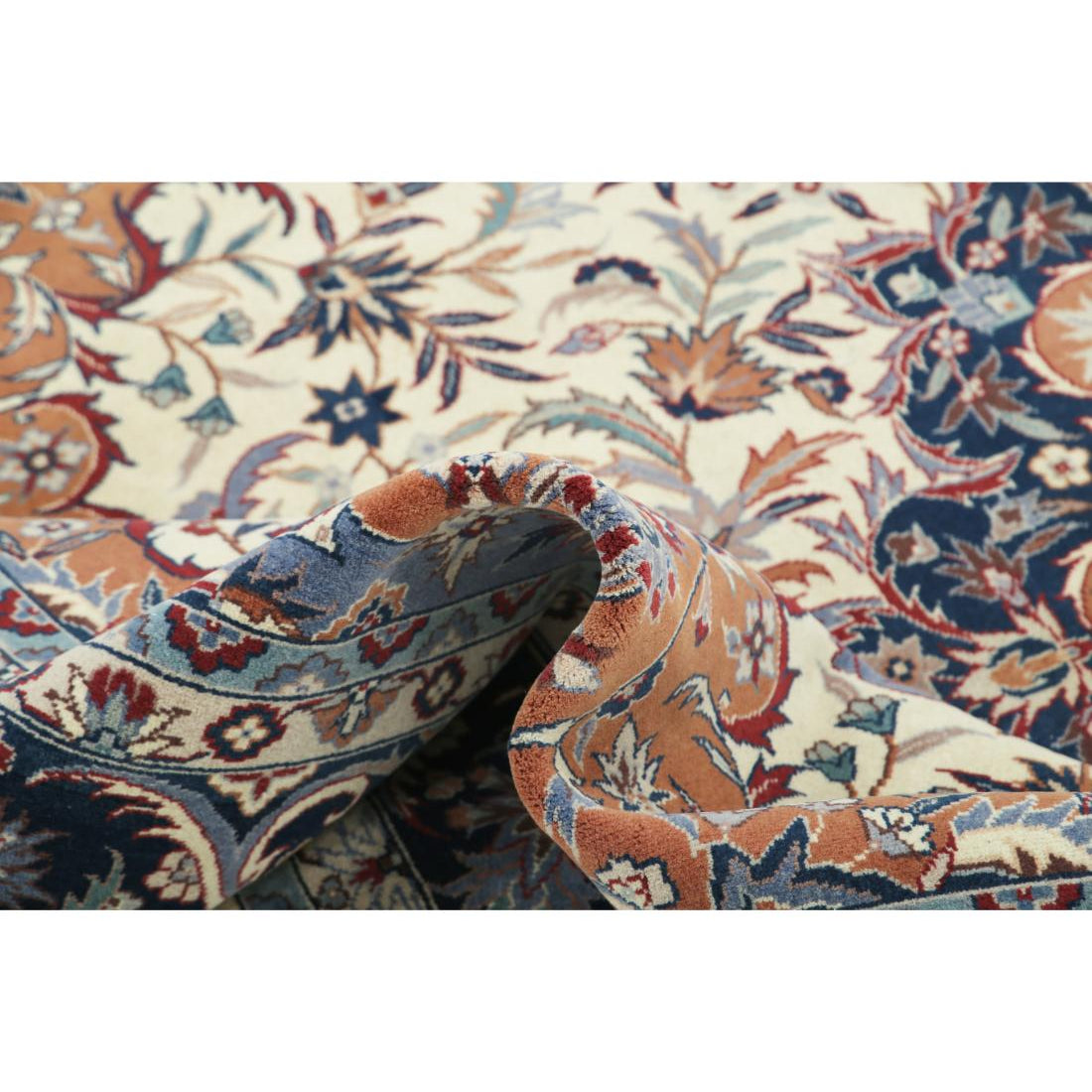 Hand Knotted Heritage Fine Oriental Wool Rug - 6'0'' x 8'11''
