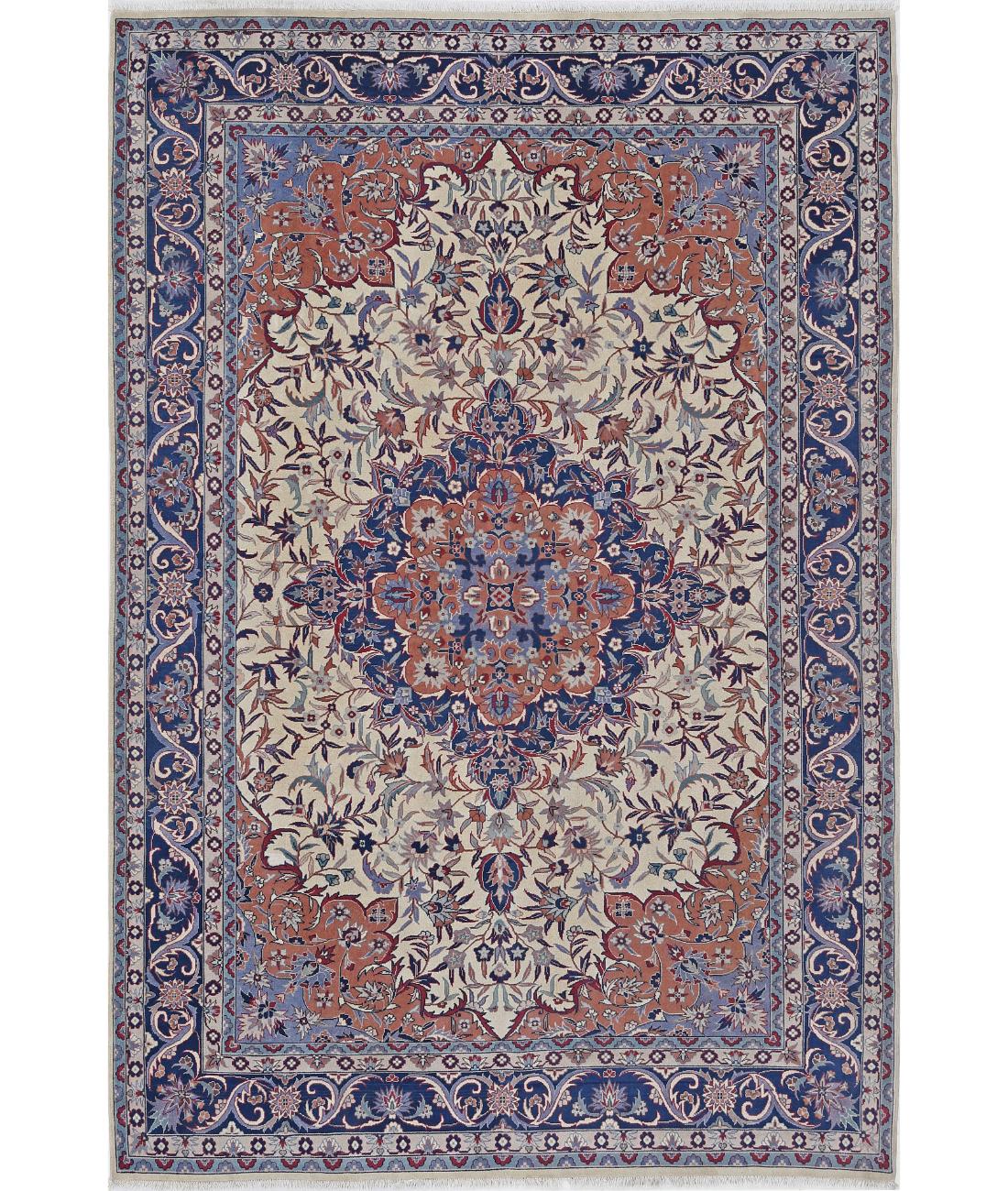 Hand Knotted Heritage Fine Oriental Wool Rug - 6&#39;0&#39;&#39; x 8&#39;11&#39;&#39;