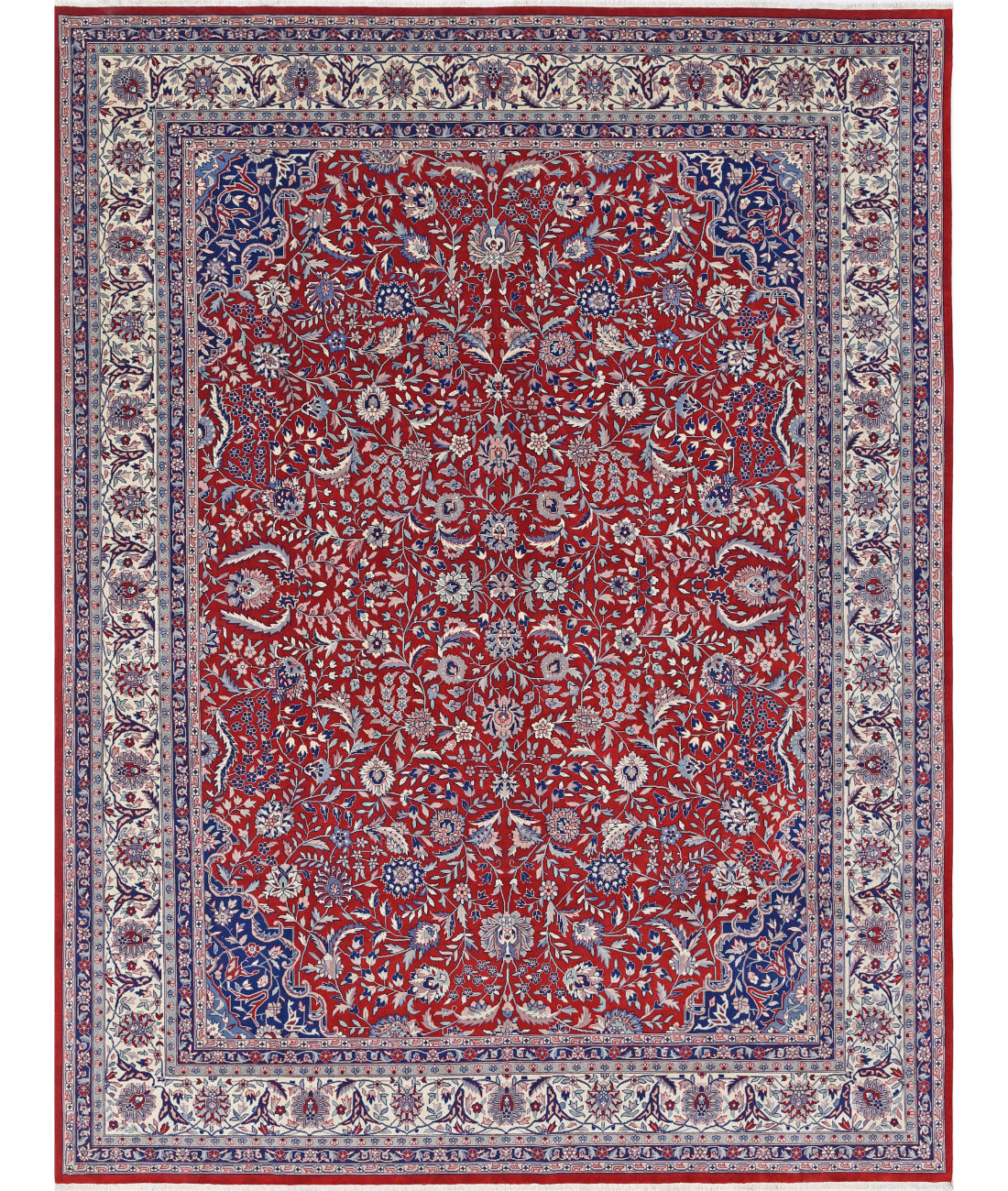 Hand Knotted Heritage Fine Oriental Wool Rug - 9'0'' x 11'8''