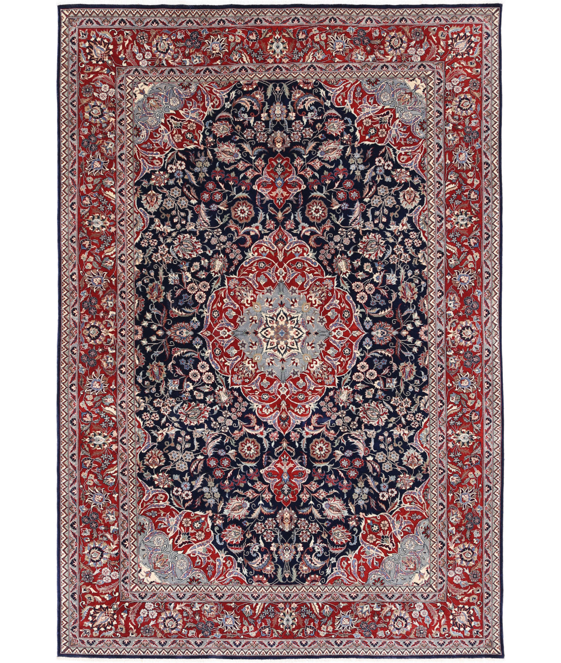 Hand Knotted Heritage Fine Oriental Wool Rug - 6'0'' x 9'0''
