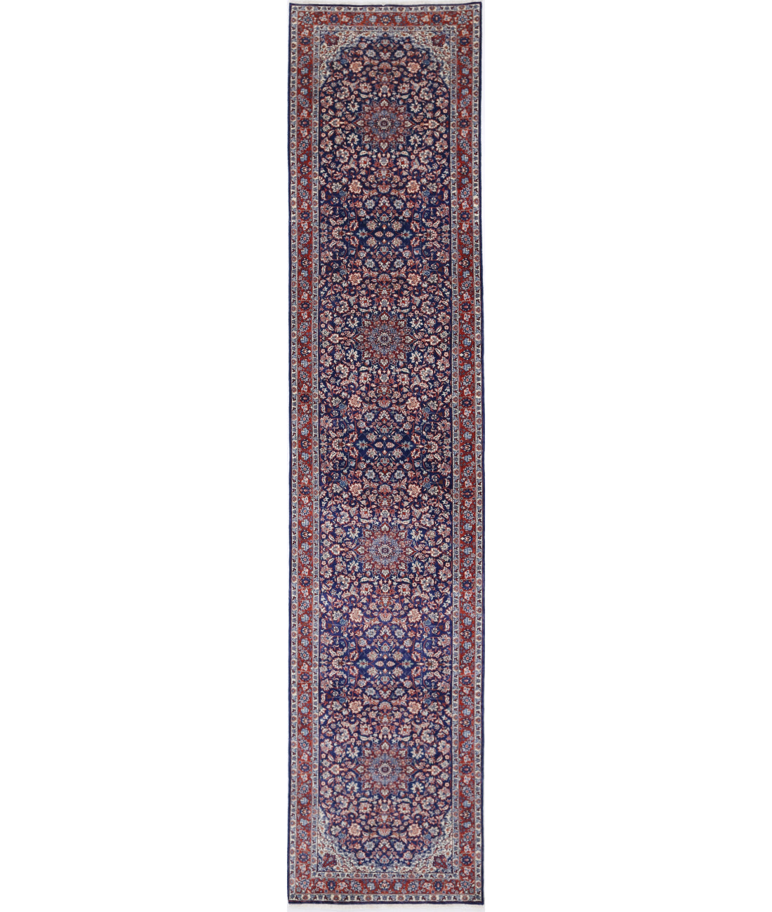 Hand Knotted Heritage Fine Oriental Wool Rug - 2'8'' x 13'4''