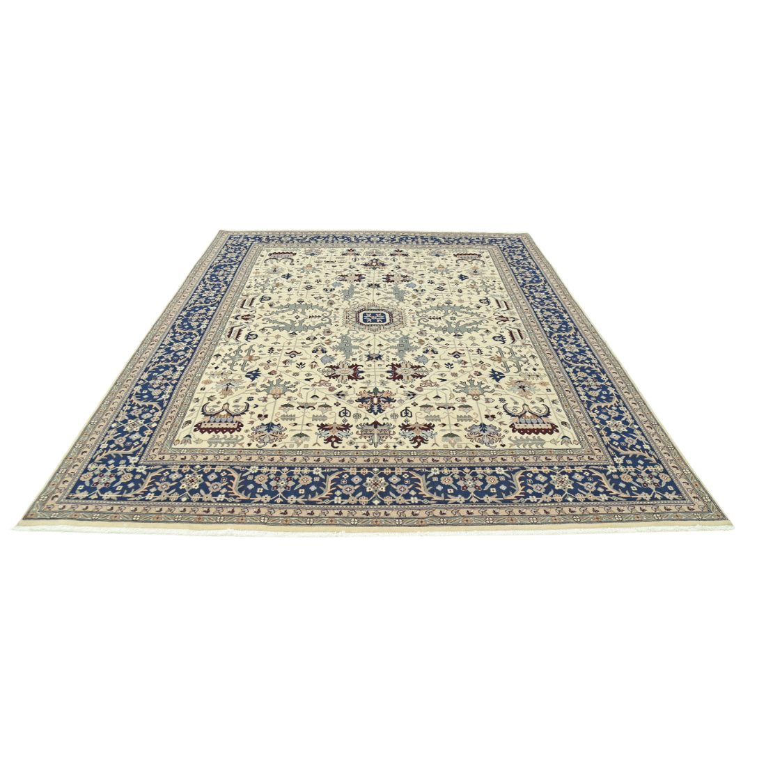 Hand Knotted Heritage Oriental  Wool Rug - 8'9'' x 9'11''