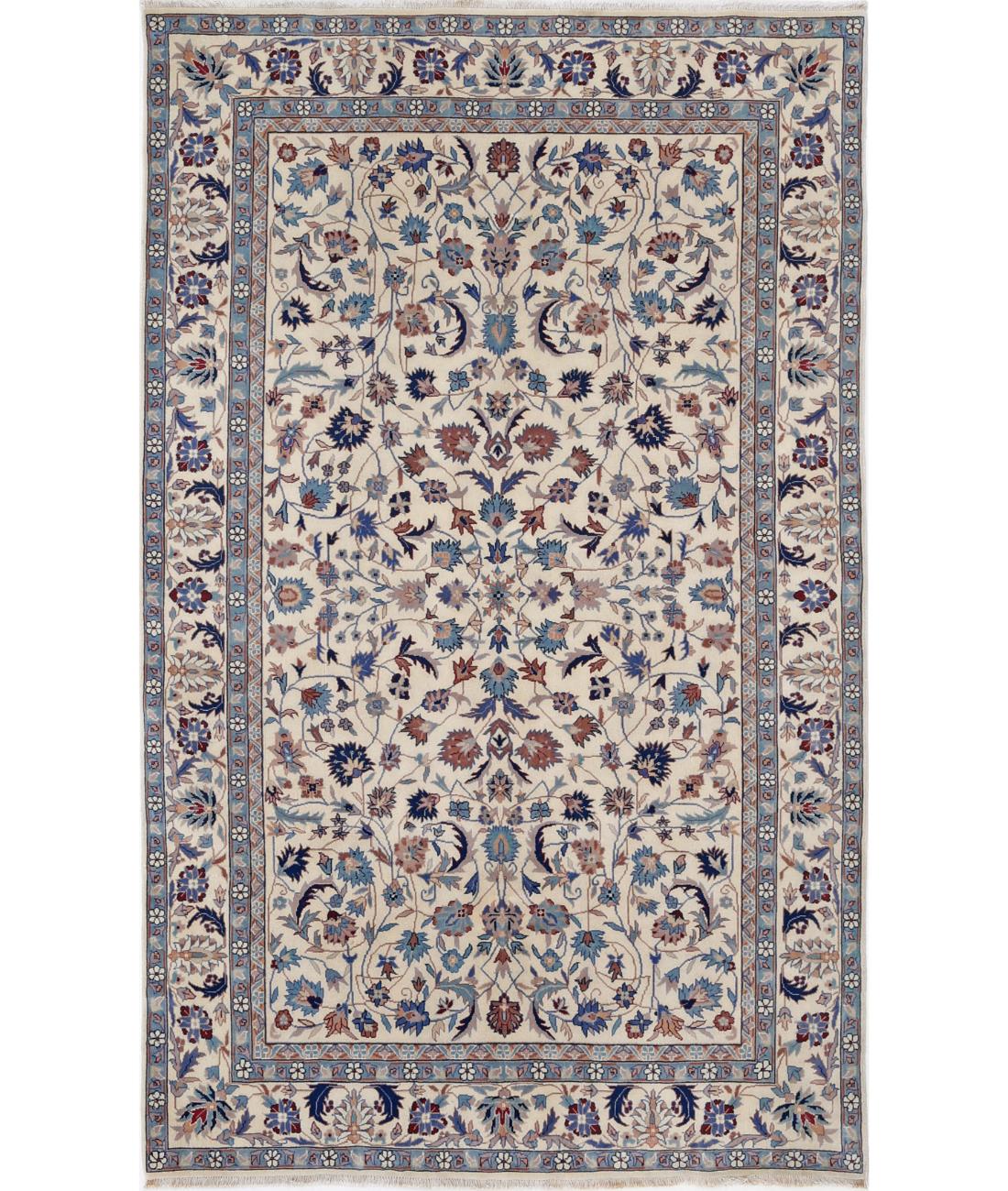 Hand Knotted Heritage Oriental  Wool Rug - 4'11'' x 8'0''