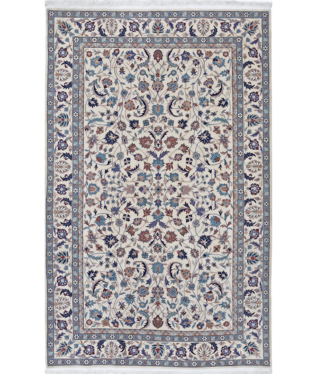 Hand Knotted Heritage Oriental  Wool Rug - 5'0'' x 7'4''